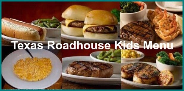 Texas Roadhouse Kids Menu