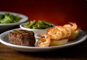 Filet 6oz & Grilled Shrimp