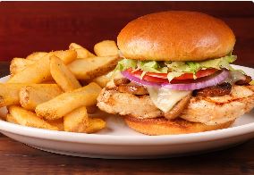 Mushroom Jack Chicken Sandwich