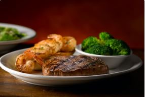 Sirloin & Grilled Shrimp