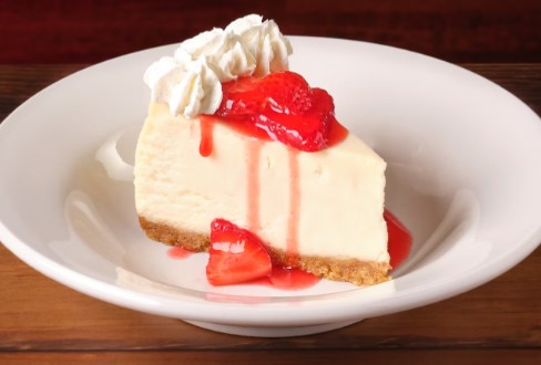 Texas Roadhouse Strawberry Cheesecake