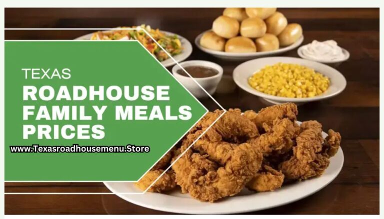 Texas Roadhouse Family Meals Deals